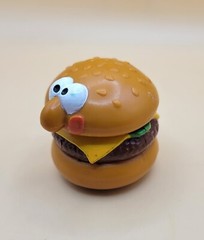 2 Vintage Fast Food Toys ~ 1989 BK Lickety Split Racer & 1996 Hamburgler Racer🍔