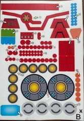 PVC Plastic Sticker&Muzzle Upgrade Kit For W-resources M01 Steel Fortress