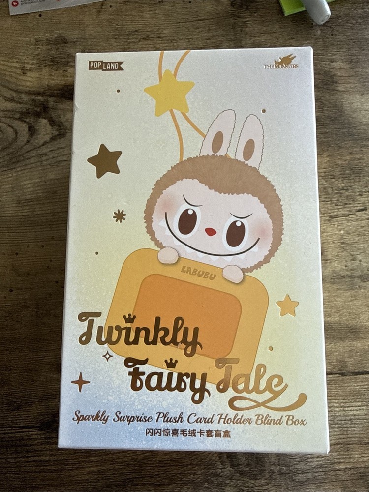 Popland Twinkly Fairy Tale Plush Card Holder Official Blind Box New Sealed
