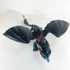 How to Train Your Dragon 9.5″ Toothless and 6.7″ Lightfury 2 Figures Set BULK