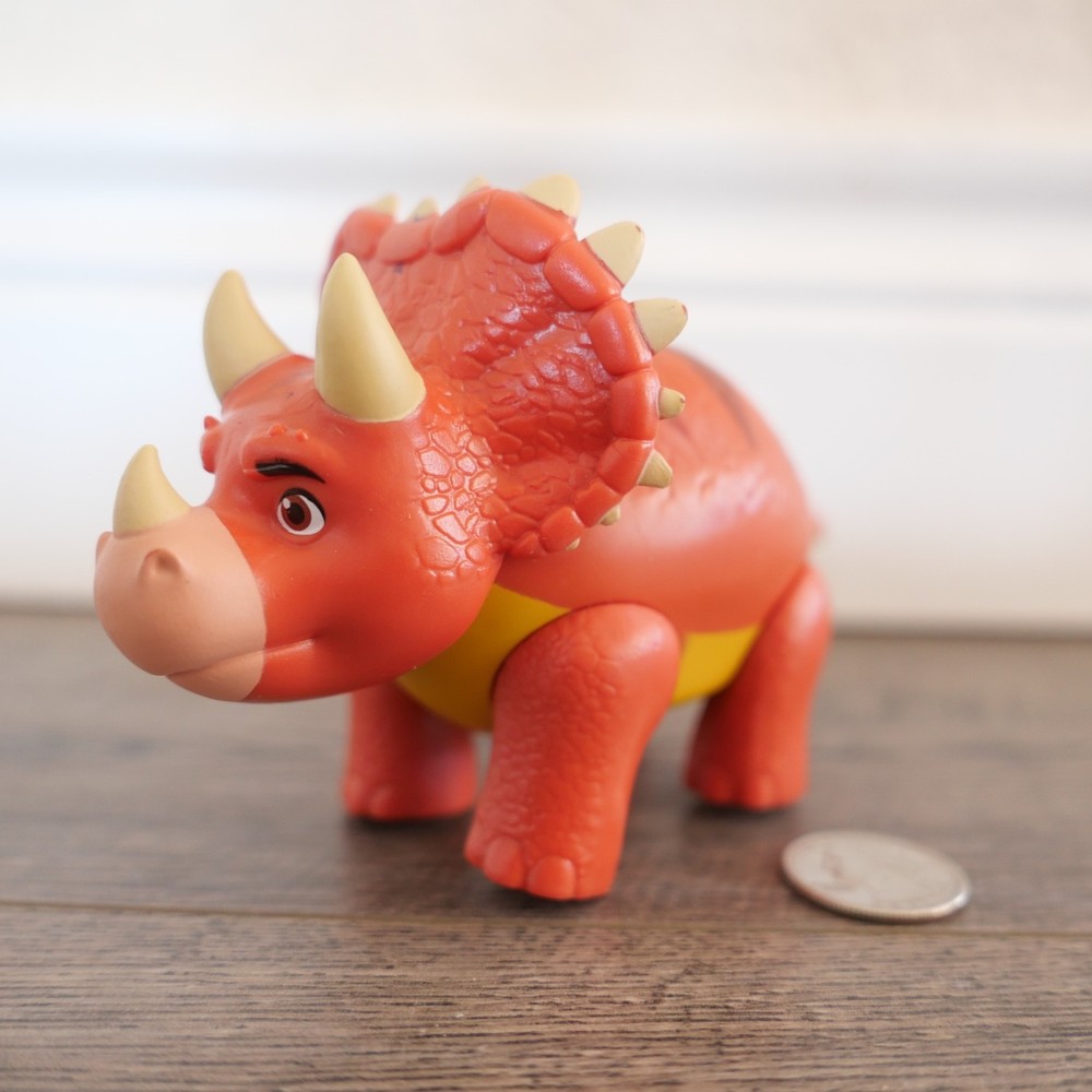 Dino Ranch Triceratops Dino Action Pack Angus Figure Dinosaur from Playset