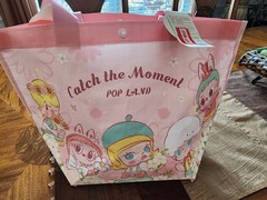 Popland authentic Popmart Labubu Pink Crossbody Bag