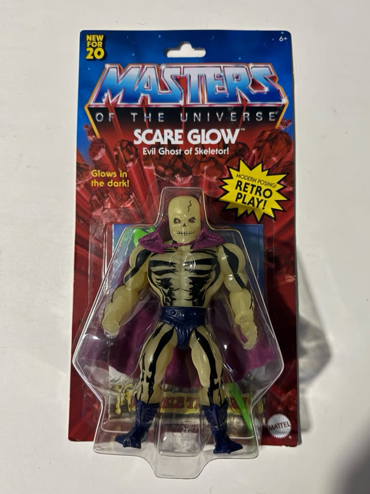 Mattel Masters of the Universe Scare Glow NEW Sealed