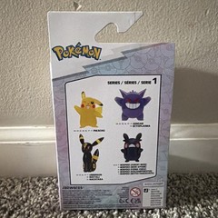 Jazwares Pokémon 30th Ann. Glitter Series 1 Pikachu Umbreon Gengar Morpeko