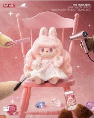 Authentic The Monsters Hair Salon Series Vinyl Pendant Blind Box 6pcs Set