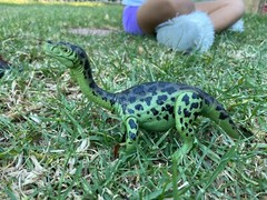 Amazing Detail RIOJASAURUS Kid Galaxy Poseable Dino Dinosaur Toy Figure NEW!!