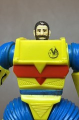 Vtg 1986 Hasbro Inhumanoids Liquidator 6″ Tall Action Figure Toy 80’s Retro