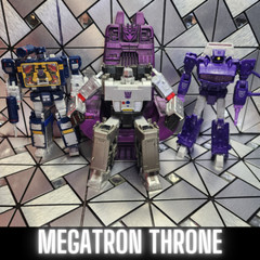 TRANSFORMERS MEGATRON THRONE With Led Light, Legend Scale, Fits Romulus Figure