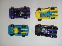 Transformers G1 Micromaster Decepticon Sports Car Patrol lot (1989)