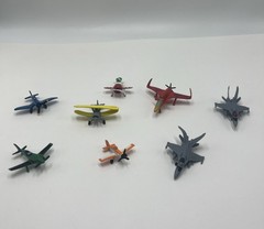 Disney Planes PLASTIC Lot Of 9 shani Skipper El Chupacabra Echo Ripslinger FLAW