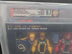 G.I. Joe Classified Series #169 Joe Diver Vs. Cobra Diver AFA U9.7 Uncirculated