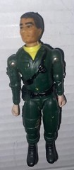 Vintage Commando Ranger Parachute Pete 3.75″ Toy Action Figure Still Connected