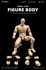 GWToys G001 1/12 Super Flexible Muscular Male Body w/Head 6″ Action Figure Doll