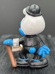 Smurfs 20716 Charlie Chaplin Smurf PVC Figure Movie Actor Schleich Peyo Figurine