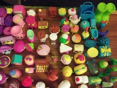 SHOPKINS:25pcs-Randm Charctrs-No Dups Mixed Seasons-Great Cond Used FREE FREIGHT