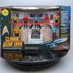 Playmates Star Trek Classic Figure Set TOS:Kirk+Spock+McCoy+Scotty 1993â­