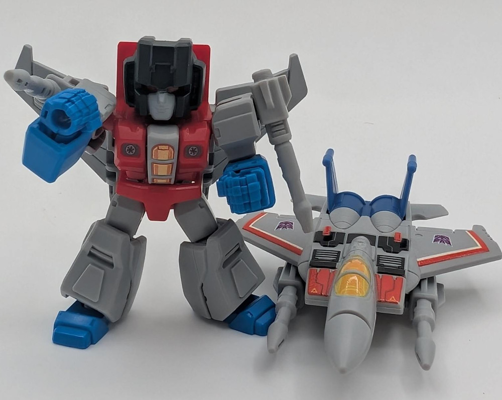 Blokees Transformers Defender Version 2 Starscream w/ Vehicle Mode Model Kit!