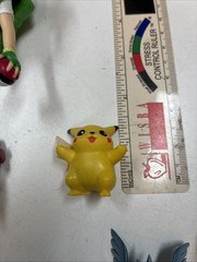 Pokemon Figure Lot Ash Ketchum Pikachu Hoothoot Articuno Zapdos Bellossom Onix