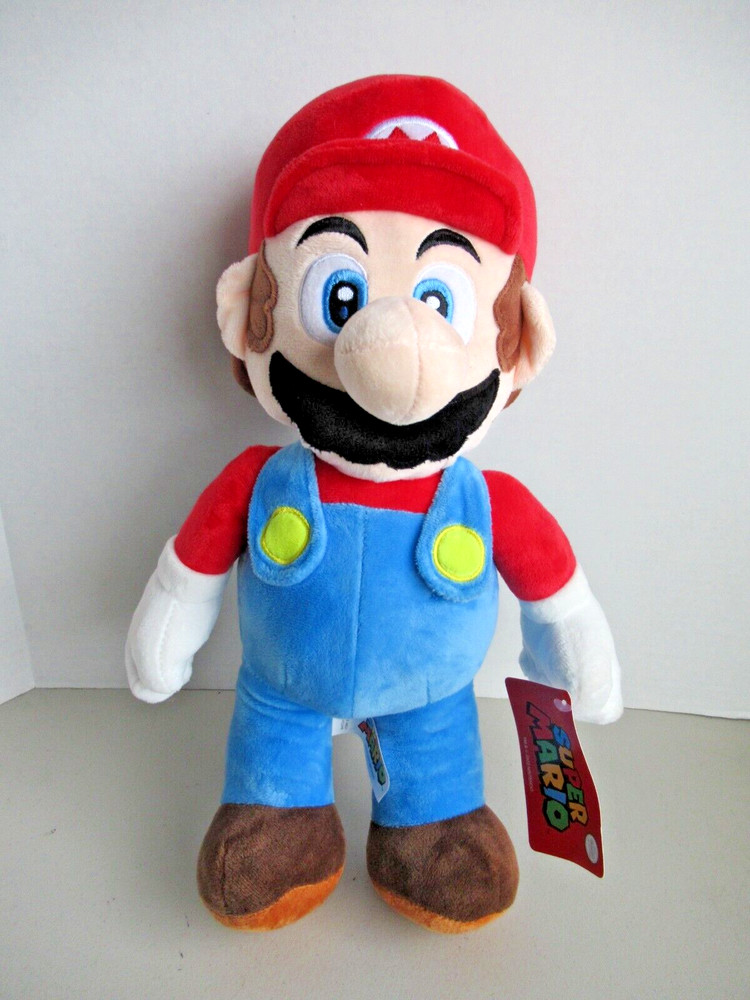 2002 NINTENDO MARIO PLUSH FIGURE 15″ New With Tag Good Stuff