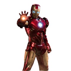 HiPlay ZD Toys Anniversary Series: Iron Man Illuminated Edition Action Figure