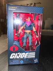 GI Joe Classified Series Cobra Zandar #146 Action Figure NEW Sealed Hasbro