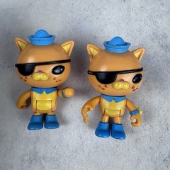 Fisher-Price Octonauts 8 Figure Lot Gup-B Submarine Kwazaii Captain Barnacles