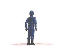 GI Joe Action Figure Cobra OFFICER 1983 CD: 8.5