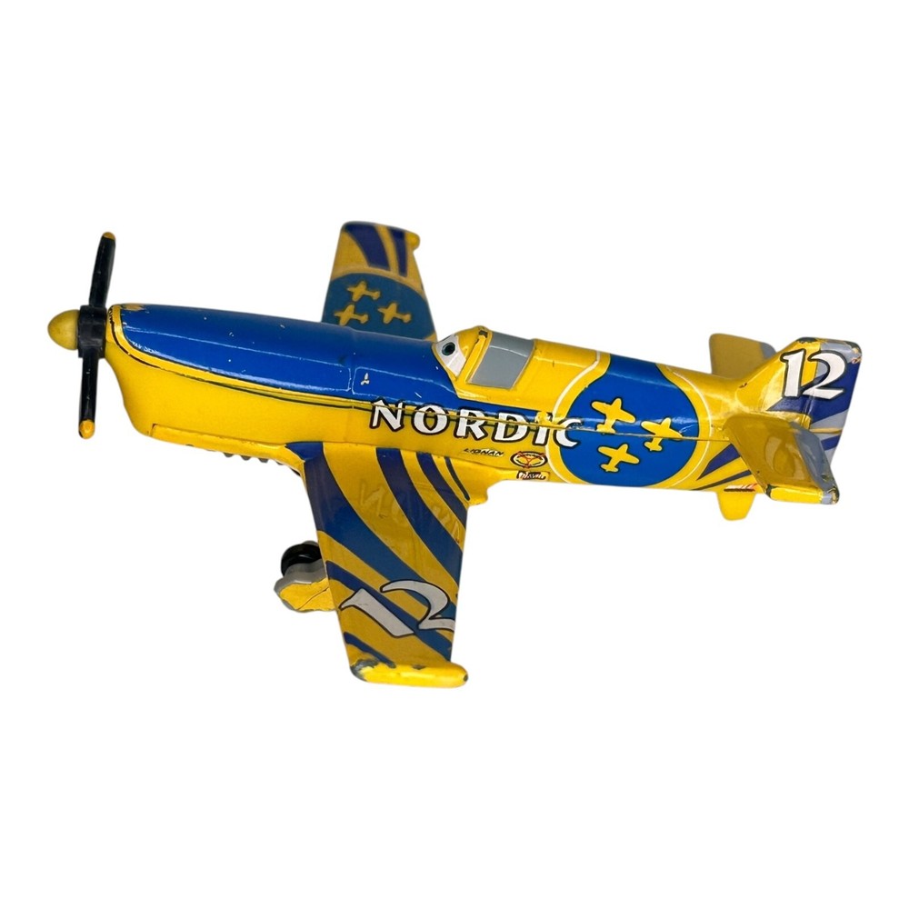 Disney Planes Pixar Gunnar Viking Nordic #12 Diecast Airplane