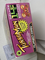 SCREEN USED 📺 Turbo Man Box, Jingle All The Way ORIG. PROP w/COA Christmas