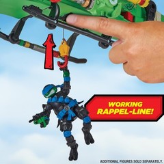 PRESALE TMNT x G.I. Joe Mashups Turtle-Fly Copter Roadblock-Wild Bill x Raphael