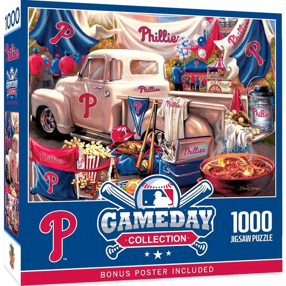 MasterPieces 1000 Piece Jigsaw Puzzle for Adults – MLB Philadelphia Phillies