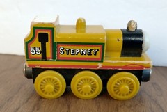Thomas Wooden Stepney Engine 1996 Britt Allcroft Loose Played Condition No Name