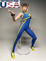 1/6 Chun Fighter Bodysuit Set For 12″ PHICEN Hot Toys TBLeague Female Figure
