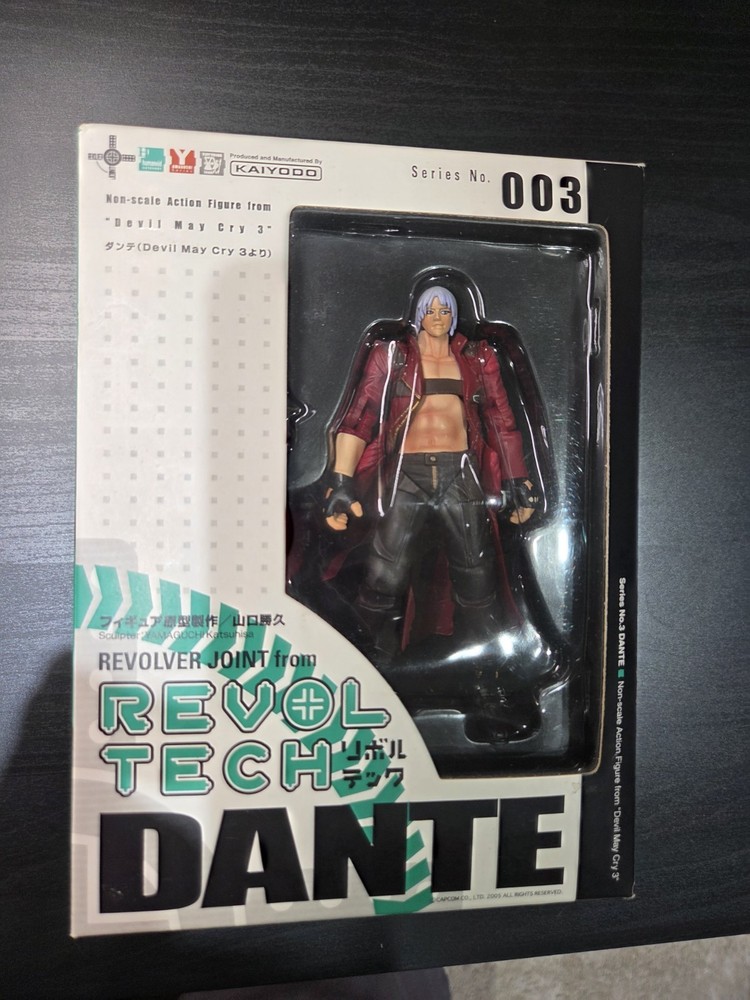 Revoltech Yamaguchi No.003 Dante Devil May Cry 3 Kaiyodo – damaged