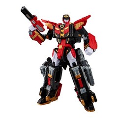 Metal Cardbot S “BLASTRAIN” Blast Train Red Transforming Robot Diesel Trains NEW