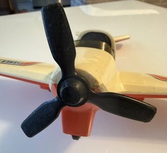 Vintage 1974 Fisher Price Adventure People Daredevil Sport Plane Pilot #306 Toy!