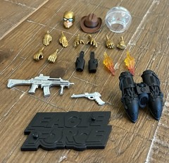 Fresh Monkey Fiction Eagle Force Accessories Kit 19 Pcs Brand New