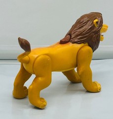 The Lion King Fighting Action Adult SIMBA Vintage 1994 Disney Toy Figure Battle