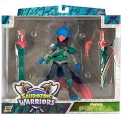 Saurozoic Warriors W2 Pava Pergia Ninja Archaeopteryx Action Figure Boss Fight