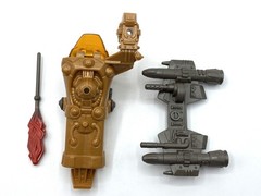 Titan A.E. E.V.A. Titan Suit and Cale with Pulsating Light Hasbro 2000 Complete