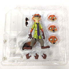 Kaiyodo Movie Revo Zootopia Judy Hopps & Nick Wilde Set Figure Complex Revoltech