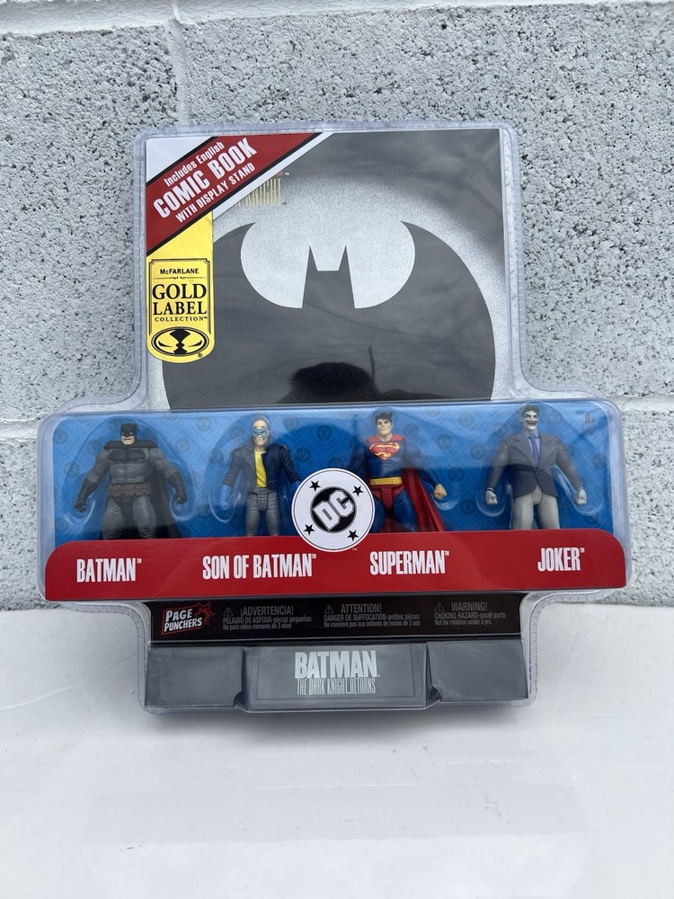 DC Multiverse – Page Punchers: Batman, Son Of Batman, Superman & Joker 4-Pack