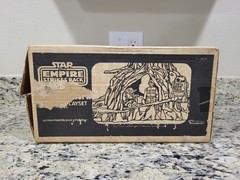 Dagobah Action Playset 1981 STAR WARS COMPLETE Minus Foam w CYLINDER Warning