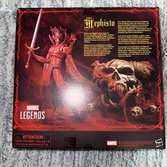 Marvel Legends Series Marvel’s Mephisto Infernal Throne Pulse Exclusive In Hand