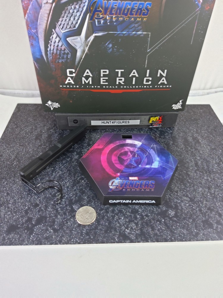 Hot Toys MMS536 Avengers Captain America 1/6 action figure’s Base Stand Only
