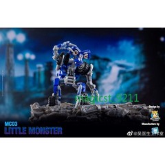 DR.WU Little Monster Action Figure TOY 8CM MC03T Wheelie Trucks Robots PVC/ABS