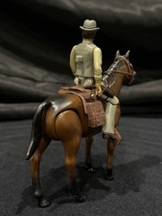 Vintage Kenner Butch Cassidy 3 3/4” Figure And Horse “Buff” (complete tack)