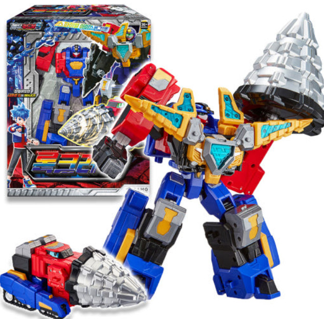 Metal Cardbot S Rock Crush Drill Tank Transformer Robot Toy 2025 Official Figure