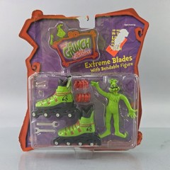 How The Grinch Stole Christmas Extreme Blades & Grinch Figure Dr. Seuss Movie