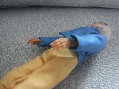 Madelman Spain 6″ action figure Pilot with Jacket & Pants 1970s incomplete